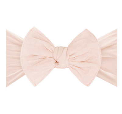 Baby Bling Knot Bow - Petal*