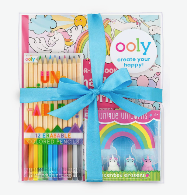 Ooly Unique Unicorn Erasable Coloring Pack