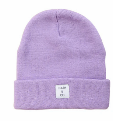 Cash &amp; Co Beanie - Lilac