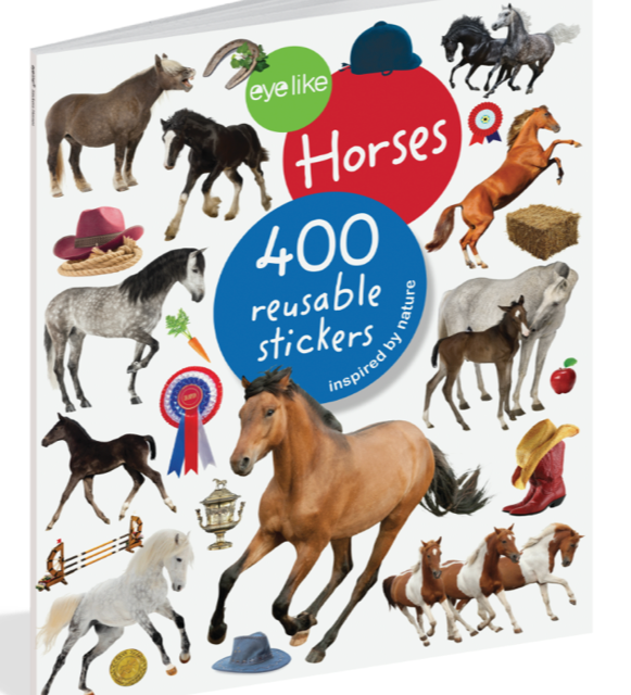 Eye Like Reusable Stickers- Horses*