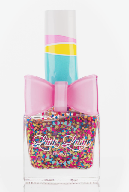 Little Lady Nail Polish - Rainbow Bubbles
