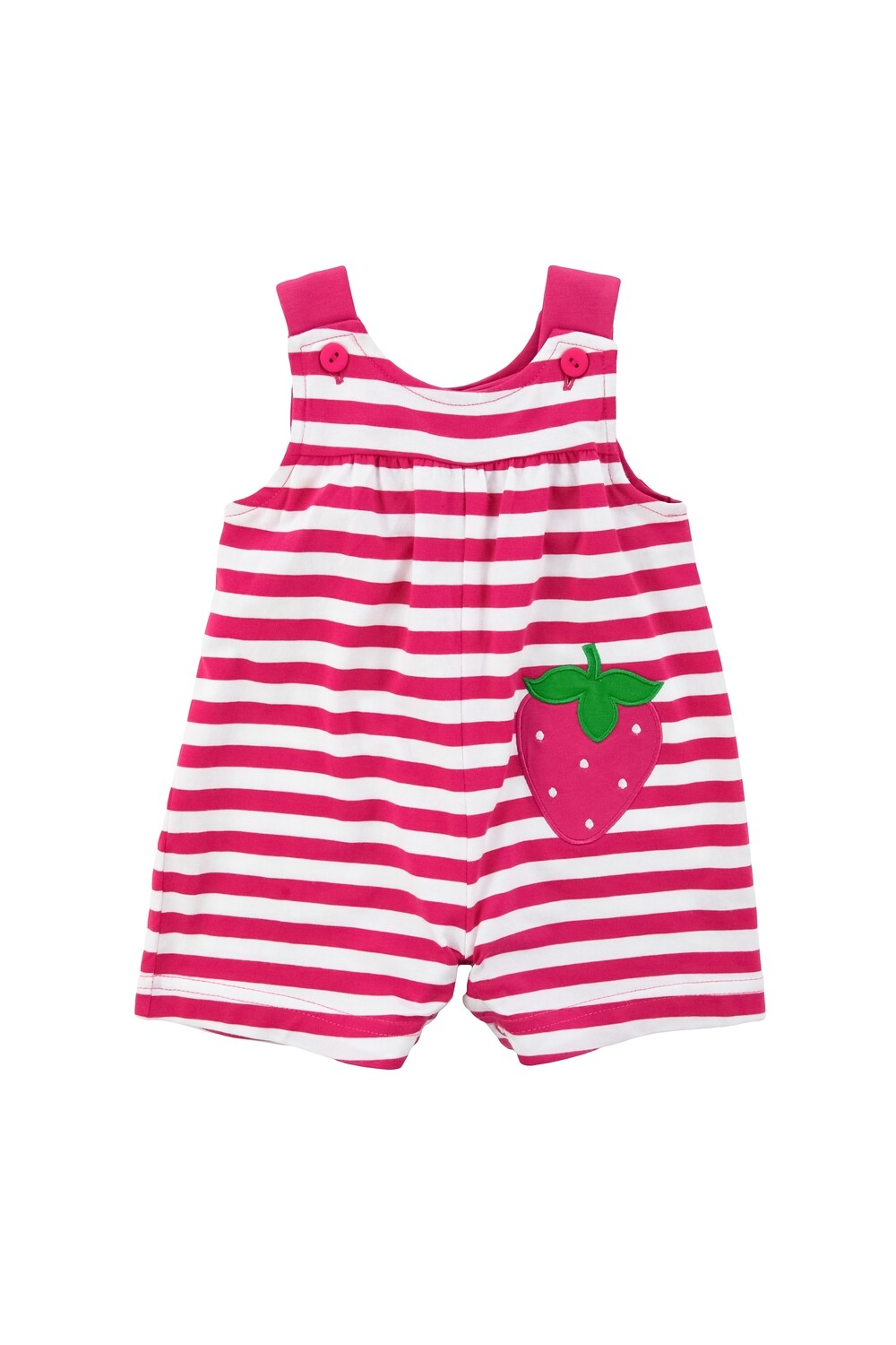 Eiseman Baby Girl Knit Romper w/Strawberry 462