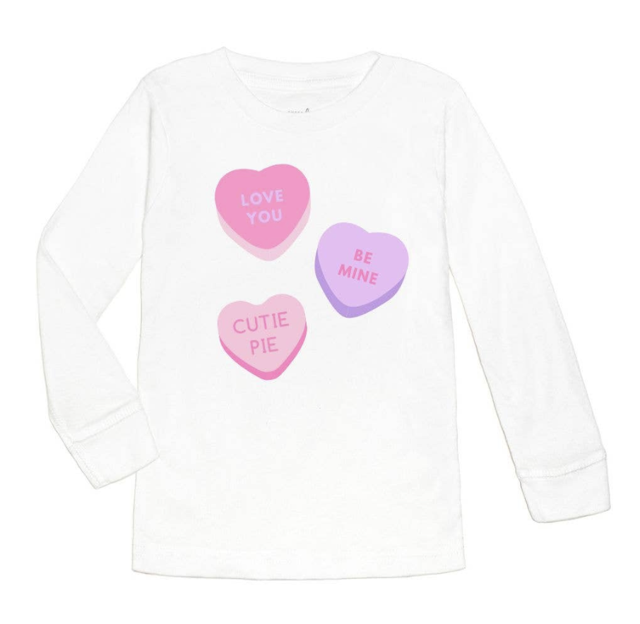Sweet Wink Be Mine L/S Shirt- White *