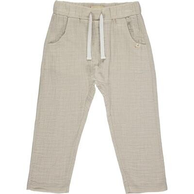 Me &amp; Henry Boys Bosun Beige Gauze Pants 892d*