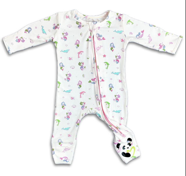 Bellabu Bear Mermaid Convertible Footie* 