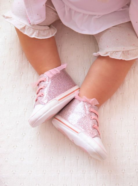 Mayoral Baby Girl Blush Sneakers 9632