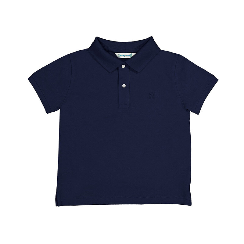 Mayoral Boys Basic Navy s/s Polo 150*