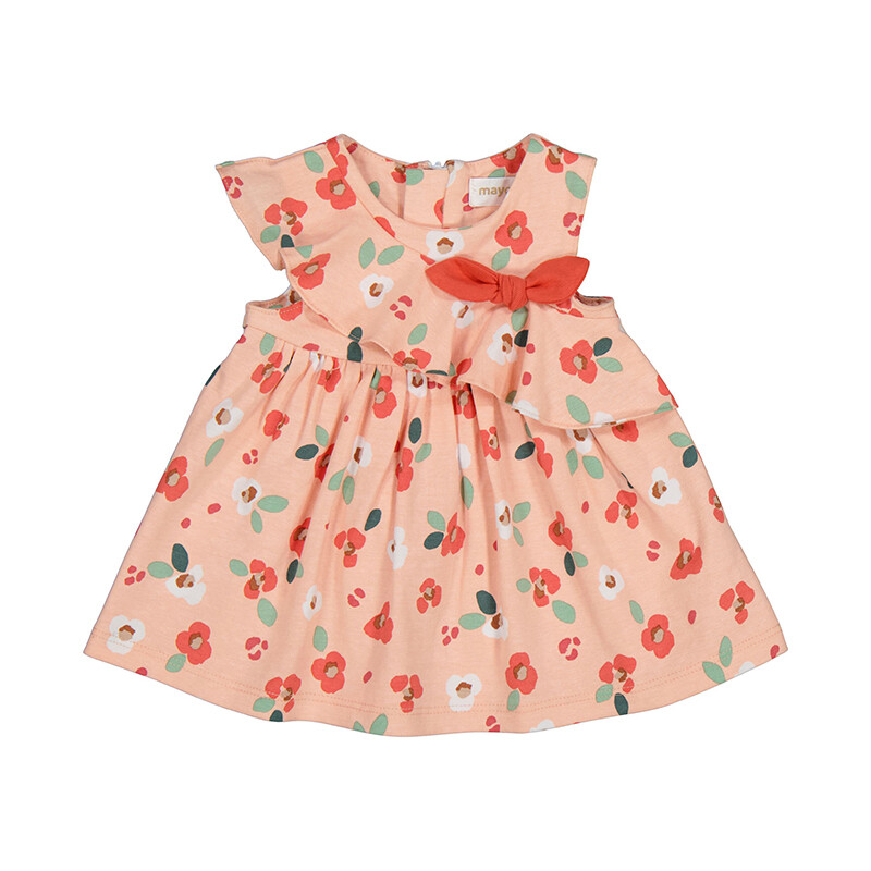 Mayoral Baby Girl Apricot Knit Dress1826