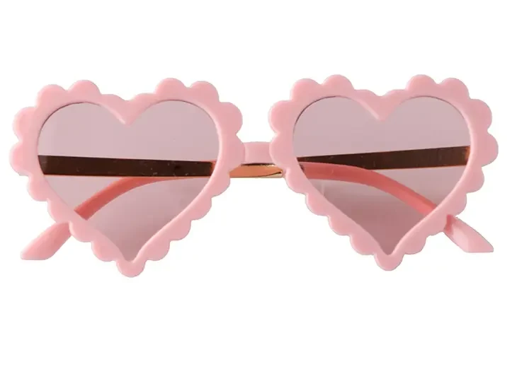 Sparkle Sisters Heart Sunglasses  Pink