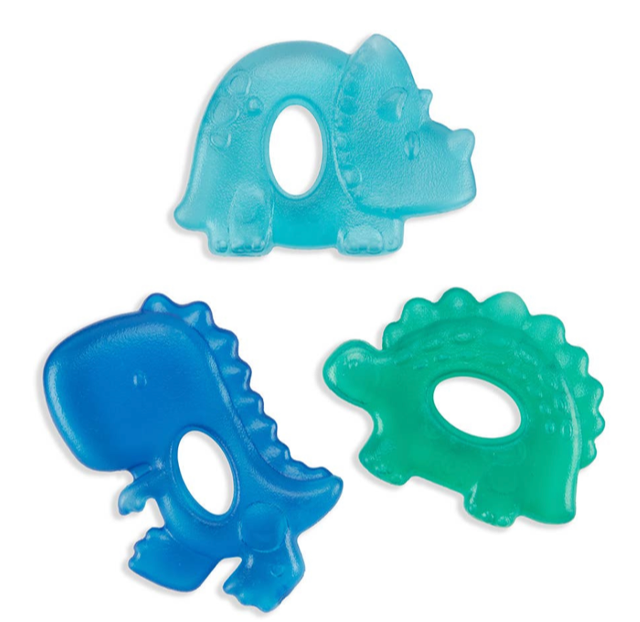 Itzy Ritzy Cutie Cooler Water Filled Teethers (3-pack)  Dino