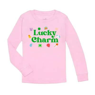 Sweet Wink Lucky Charm L/S Shirt - Lt Pink