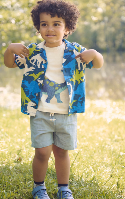 Hatley Boys Chambray Shorts 1391