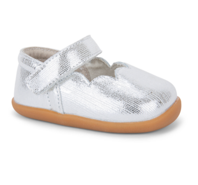 See Kai Run Susie Infant Silver Shoe
