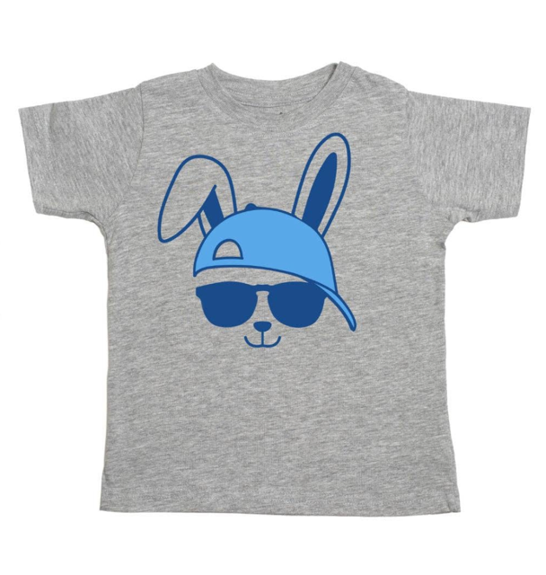 Sweet Wink Boys Bunny Dude S/S Shirt - Gray