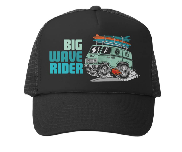 Grom Squad Trucker Hat Big Wave Rider*