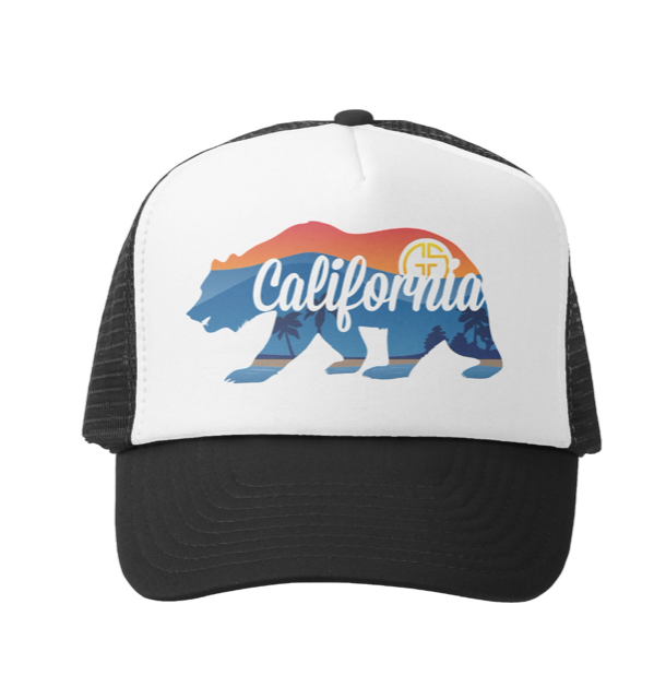 Grom Squad Trucker Hat California Bear*