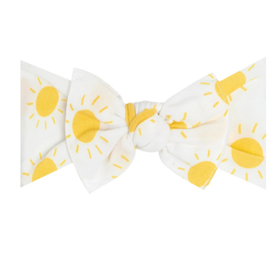 Baby Bling Knot Bow - Sunny Day*