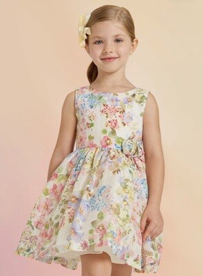 Abel & Lula Linen Dress 5034*