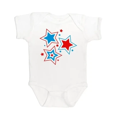 Sweet Wink Baby Patriotic Star S/S Bodysuit*