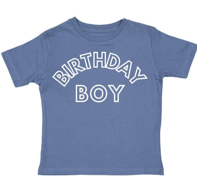 Sweet Wink Birthday Boy S/S Shirt - Indigo*