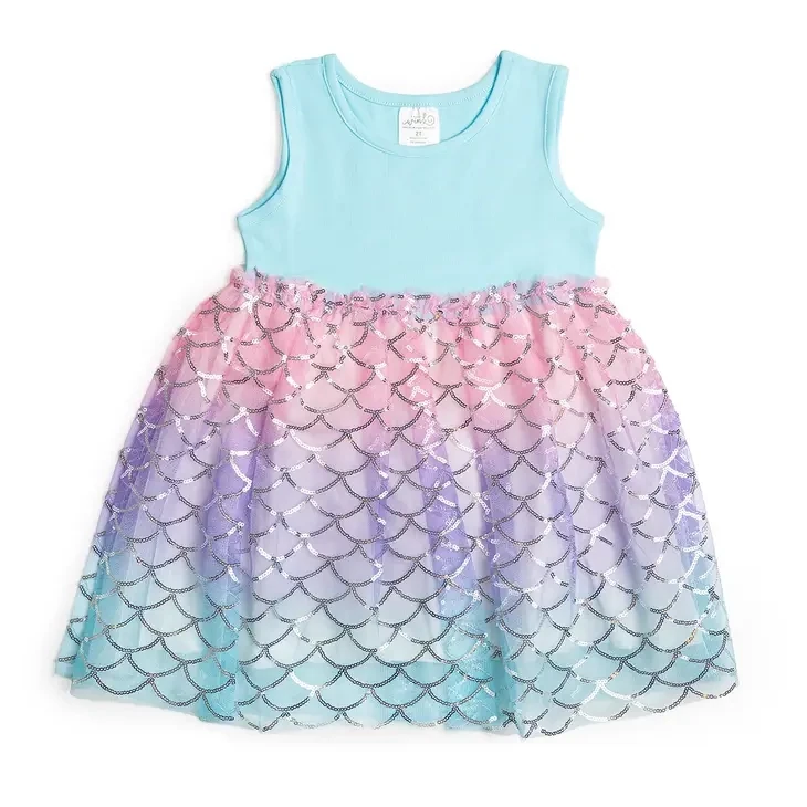Sweet Wink Girls Sparkling Mermaid Dress