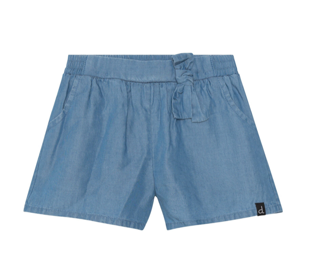 Deux Par Deux Girls Chambray Shorts G26*