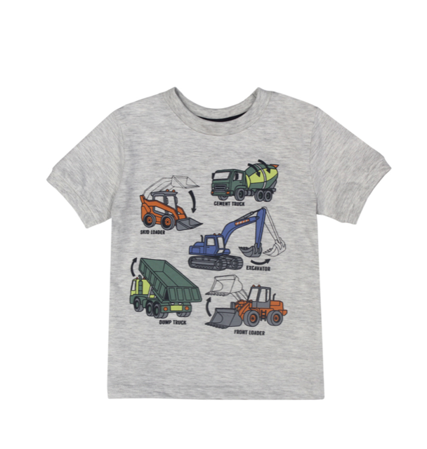 GlobalTex Boys Construction Site Tee 733*