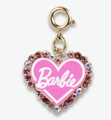 Charm It Gold Barbie Heart Charm - CIBARC3*