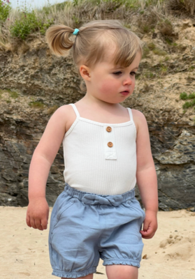 Vignette Baby Girl Lucy Shorts in Blue