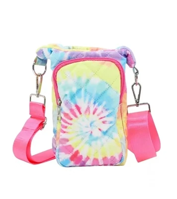 Mavi Bandz Tie Dye Water Bottle Bag Crossbody Hydro Puffer Tote*