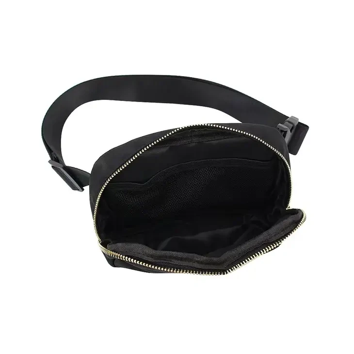 Mavi Bandz Varsity Collection Black Fanny Waist Belt Pack Bag*
