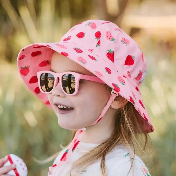 Jan &amp; Jul Aqua Dry Bucket Hat - Pink Strawberry