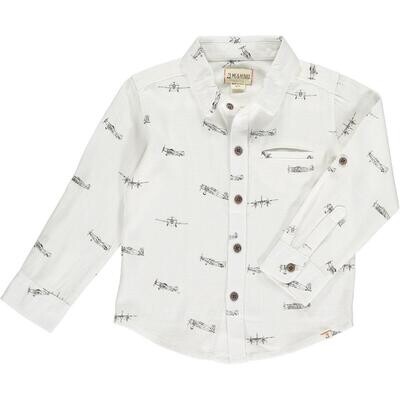 Me &amp; Henry Baby Boys Aviation Woven Shirt 136Q*