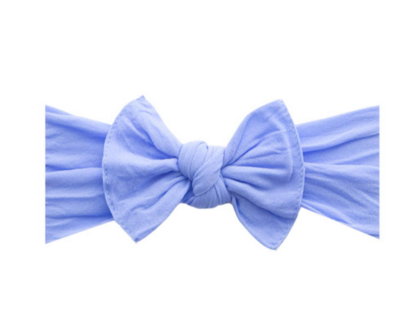 Baby Bling Knot Bow - Periwinkle*