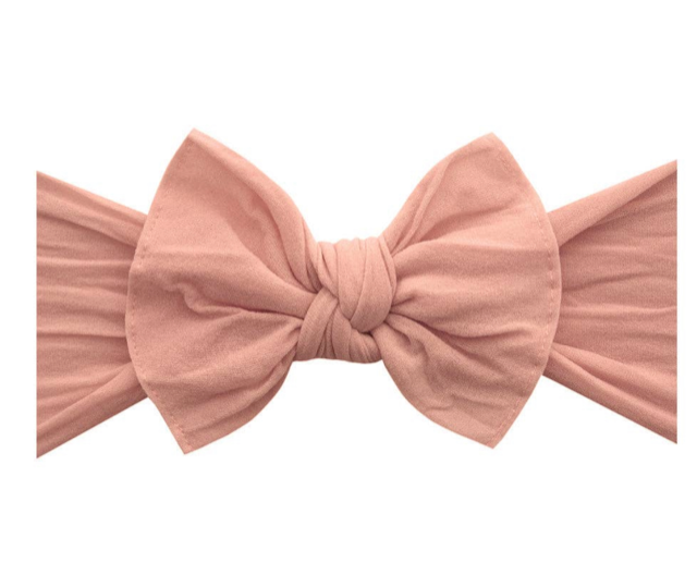 Baby Bling Knot Bow - Rose Gold*