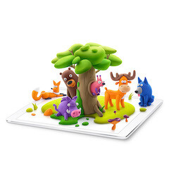 Fat Brain Hey Clay - Forest Animals*