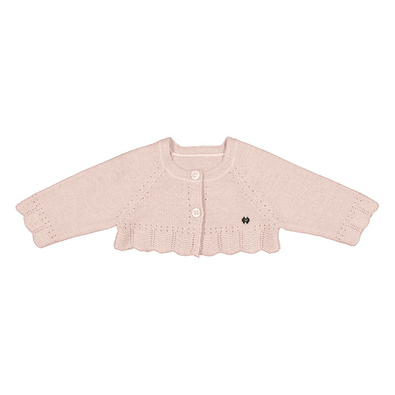 Mayoral Baby Girls Knit Soft Pink Cardigan 307 