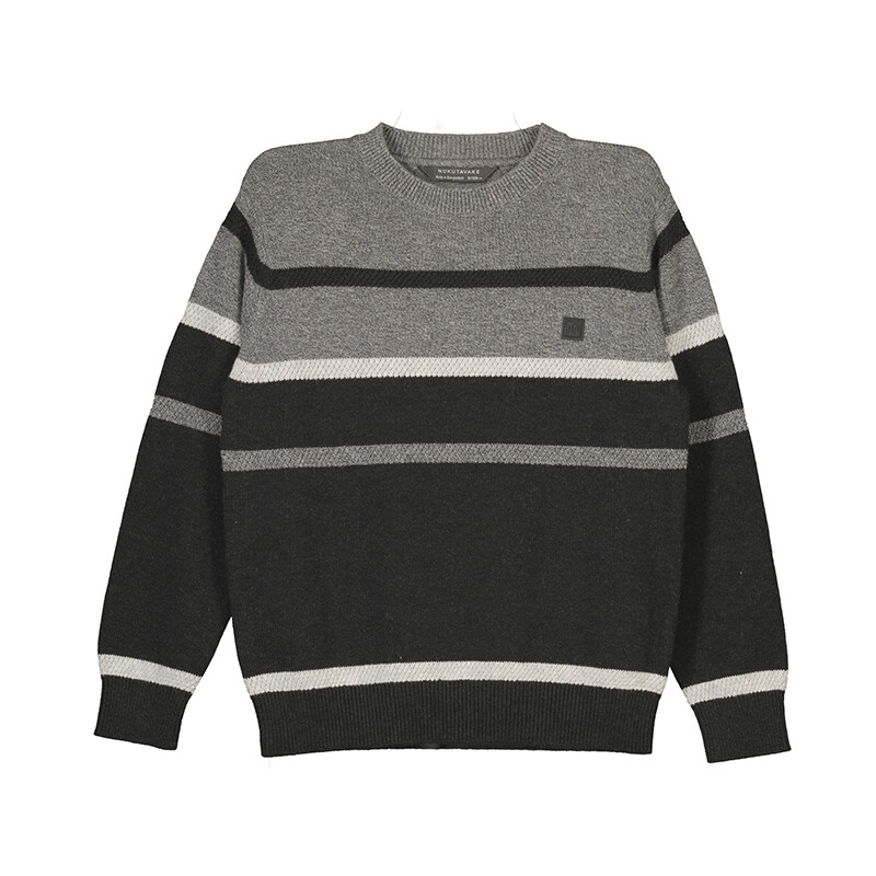 Mayoral Boys Black Pullover Sweater 7385