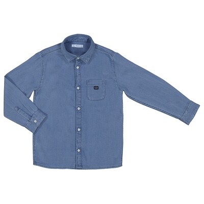 Mayoral Boys L/S Soft Denim Shirt 4112*