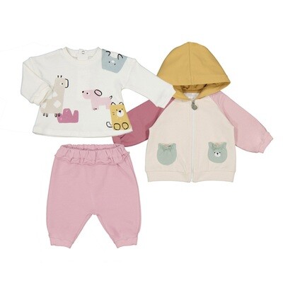 Mayoral Baby Girls Candy 3pc Tracksuit 2666*