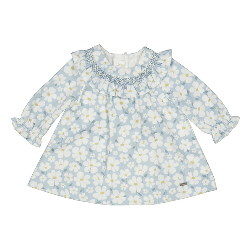 Mayoral Baby Girls Snow Velvet Dress 2840*