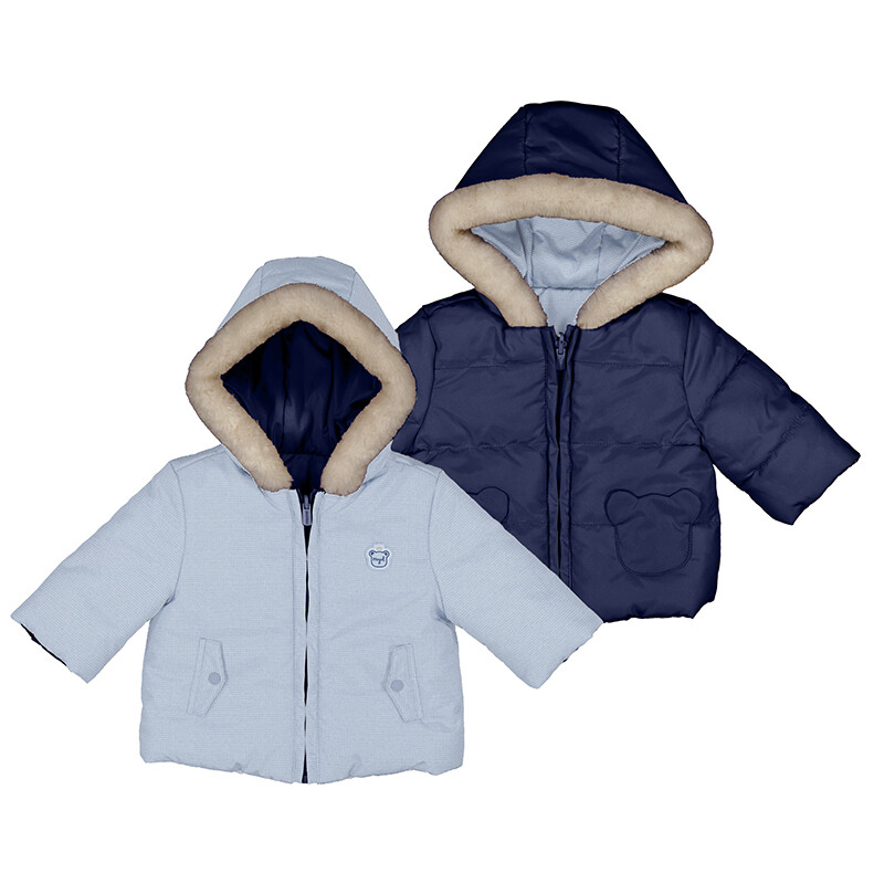 Mayoral Baby Boy Midnight Reversible Coat 2410*