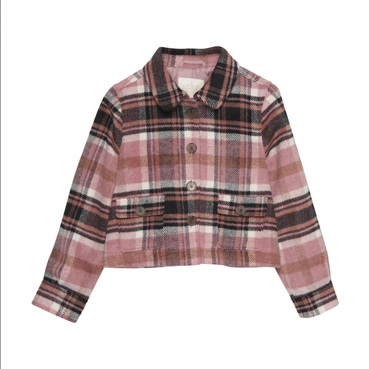 Creamie Girls Dusty Rose Wool Blend Jacket 356*