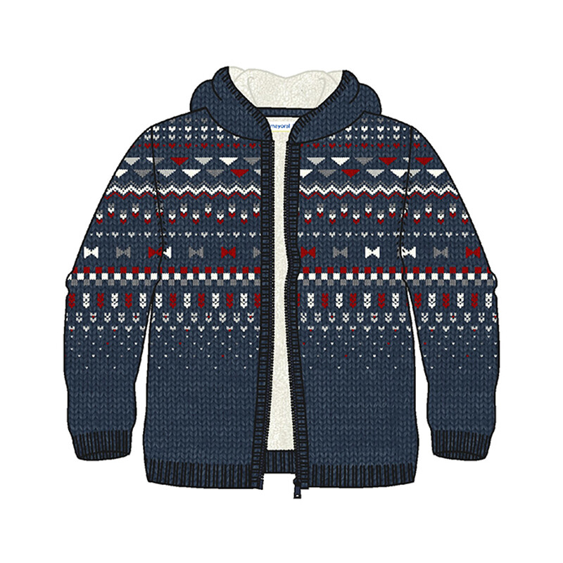 Mayoral Baby Boys Navy Knit Pullover 2326*