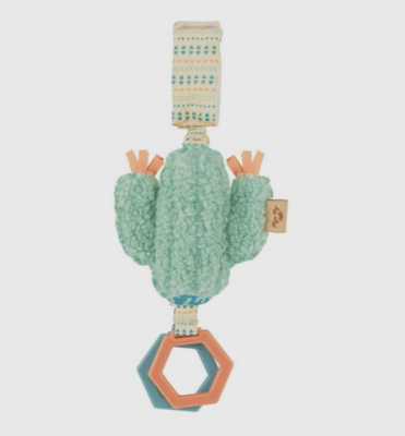 Itzy Ritzy Friends Ritzy Jingle Attachable Travel Toy - Cactus*
