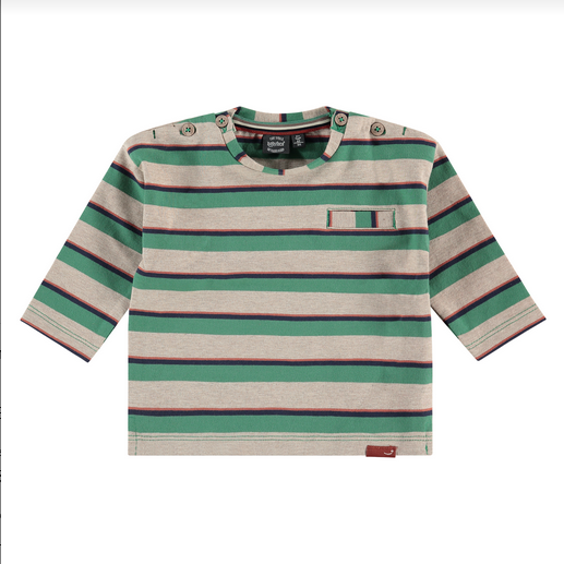 Babyface Baby Boys Leaf Stripe T-Shirt 645*