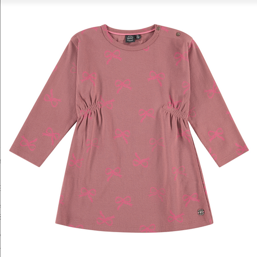 Babyface Girls L/S Dress (Red Clay 796*