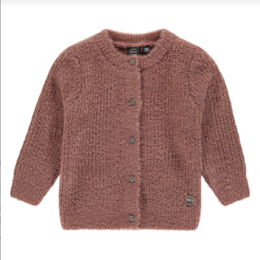 Babyface Girls Cardigan (Red Clay 390*