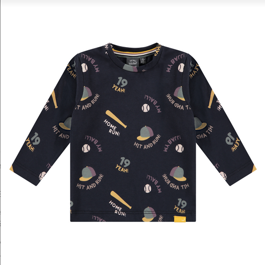 Babyface Baby Boys Dark Blue L/S T-Shirt 631*