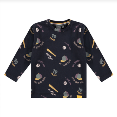 Babyface Baby Boys Dark Blue L/S T-Shirt 631*